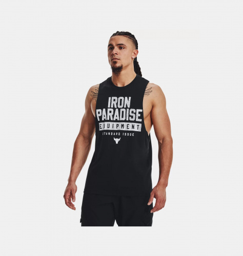 Clothing - Under Armour Project Rock Track Tank Top | Fitness 